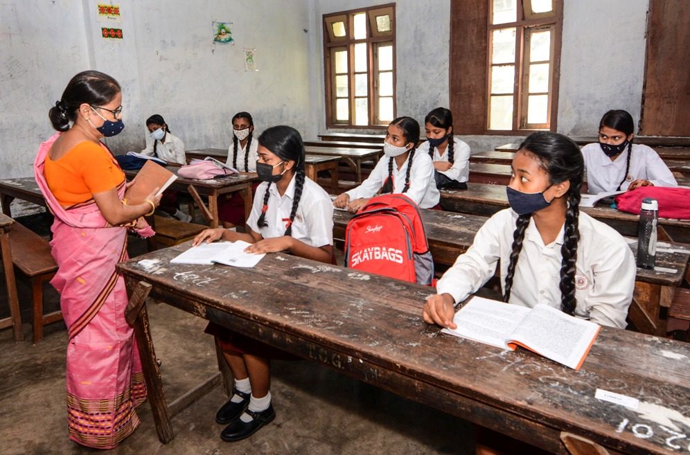Coronavirus-Assam-School-Education-Girls-PTI-e1632464912613