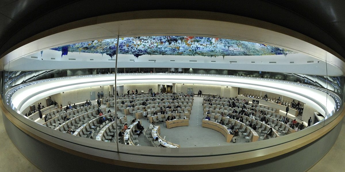 علامتی تصویر، اقوام متحدہ کی انسانی حقوق کونسل۔ (فوٹو کریڈٹ: فلکر)