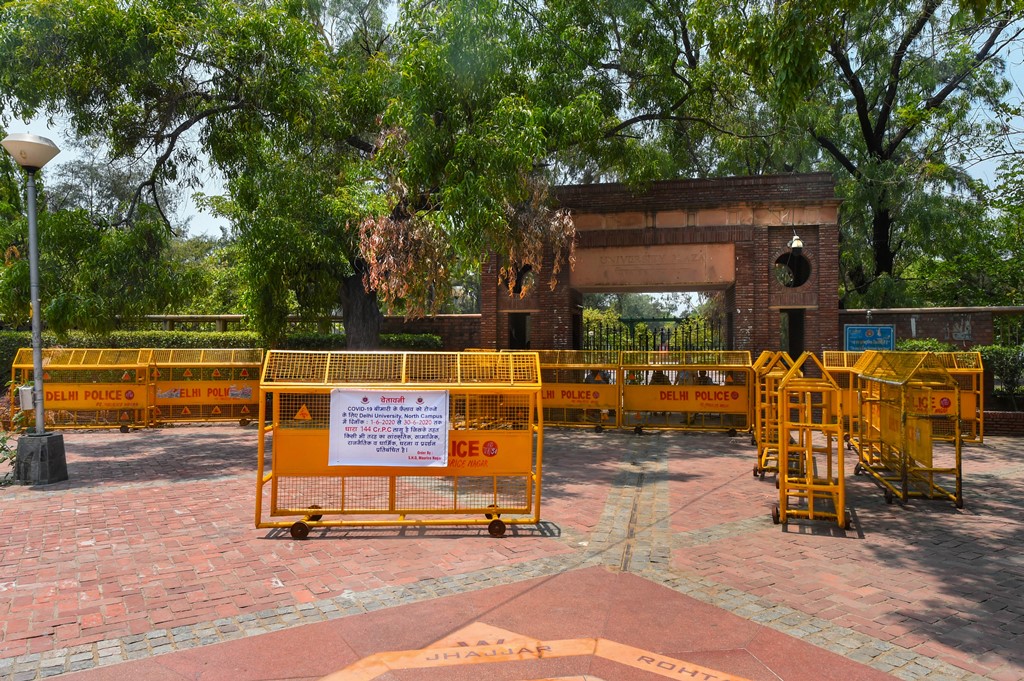دہلی یونیورسٹی۔ (تصویر: پی ٹی آئی)
