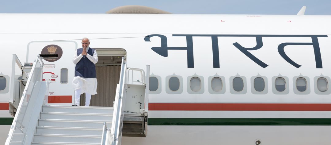 گزشتہ 20 جون کو امریکہ  کے دورے پرپہنچے وزیر اعظم نریندر مودی۔ (فوٹو بہ  شکریہ: پی آئی بی)