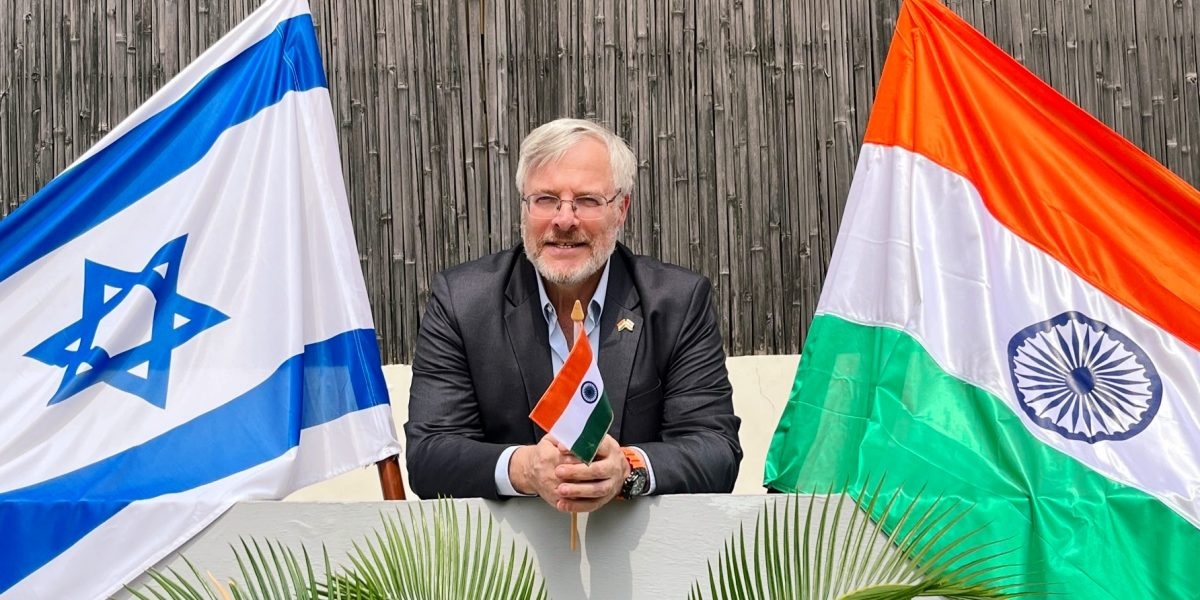 ہندوستان میں اسرائیلی سفیر ناؤر گیلون۔ (تصویر بشکریہ: X/@NaorGilon)