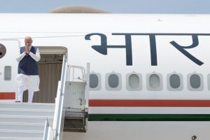 گزشتہ 20 جون کو امریکہ  کے دورے پرپہنچے وزیر اعظم نریندر مودی۔ (فوٹو بہ  شکریہ: پی آئی بی)