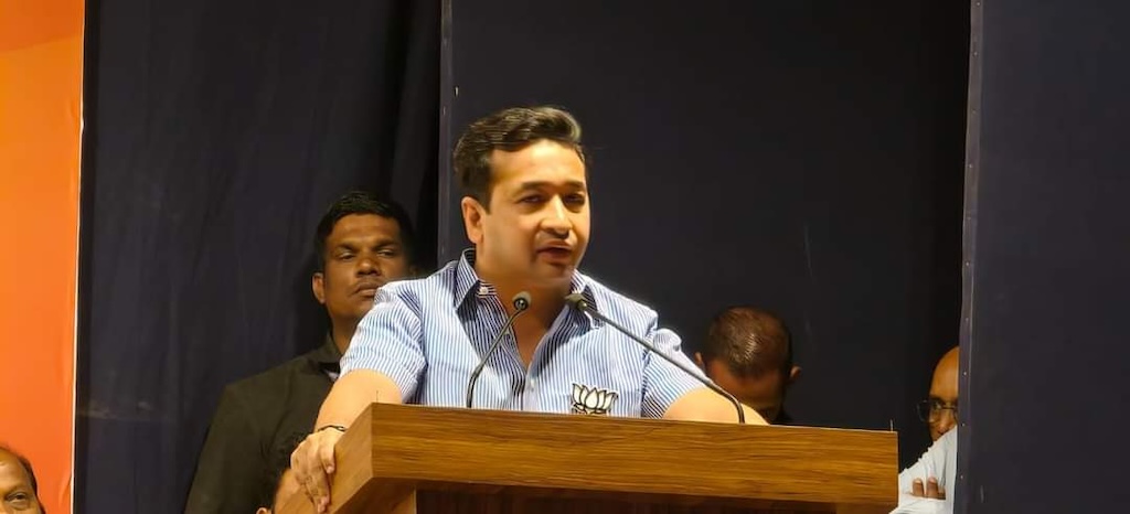 نتیش رانے۔ (تصویر بہ شکریہ: X/@NiteshNRane)